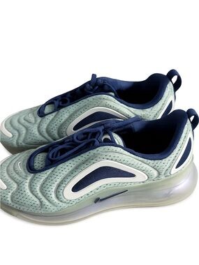Nike Air Max 720 Mint Green Navy Blue Sneakers AR9293-001 size 9